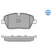 Bremsbelagsatz Bmw P. E87 | 252391517 Bremsbelagsatz Bmw P. E87 | 252391517