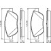 Bremsklötze | CITROEN,PEUGEOT | 0 986 494 564 Bremsklötze | CITROEN,PEUGEOT | 0 986 494 564