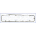 Dichtung, Zylinderkopfhaube Peugeot 407 05 | 11086600 Dichtung, Zylinderkopfhaube Peugeot 407 05 | 11086600