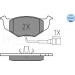 Bremsbelagsatz Vw P. Polo 01- Mit Sensor | 025 218 6817/W Bremsbelagsatz Vw P. Polo 01- Mit Sensor | 025 218 6817/W