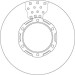 Bremsscheibe Renault T. Megane/Scenic 08- Mit Abs-Lager | DF6190BS Bremsscheibe Renault T. Megane/Scenic 08- Mit Abs-Lager | DF6190BS