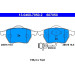 Bremsbelagsatz Audi P. A6/100 1,8-2,8 90-97 | 13.0460-7050.2 Bremsbelagsatz Audi P. A6/100 1,8-2,8 90-97 | 13.0460-7050.2