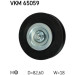 Multi-V-Spannrolle | MITSUBISHI Pajero 06 | VKM 65059 Multi-V-Spannrolle | MITSUBISHI Pajero 06 | VKM 65059