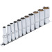 BGS Steckschlüssel-Einsatz-Satz Sechskant, tief | Antrieb Innenvierkant 10 mm (3/8"""") | Zollgrößen | 11-tlg | 2756 BGS Steckschlüssel-Einsatz-Satz Sechskant, tief | Antrieb Innenvierkant 10 mm (3/8"""") | Zollgrößen | 11-tlg | 2756