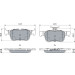 Bremsklötze | FORD | 0 986 494 888 Bremsklötze | FORD | 0 986 494 888
