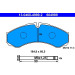 Bremsbelagsatz Iveco P. Daily Ii/Iii 89-07 | 13.0460-4989.2 Bremsbelagsatz Iveco P. Daily Ii/Iii 89-07 | 13.0460-4989.2