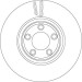 Bremsscheibe Jaguar P. S-Type 99-/Xj 03- 320X30 TRW SINGLE DF6073S