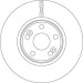 72 481 070 Bremsscheibe VA | RENAULT Scenic RX4 00 | DF6233S 72 481 070 Bremsscheibe VA | RENAULT Scenic RX4 00 | DF6233S