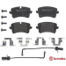 BREMBO Bremsklötze HA | AUDI A6/A7 10 | P 85 118 BREMBO Bremsklötze HA | AUDI A6/A7 10 | P 85 118