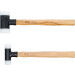 BGS Schonhammer-Satz | Hickory-Stiel | rückschlagfrei | Ø 30 / 45 mm | 300 / 550 g | 2-tlg | 1859 BGS Schonhammer-Satz | Hickory-Stiel | rückschlagfrei | Ø 30 / 45 mm | 300 / 550 g | 2-tlg | 1859