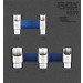 BGS Werkstattwageneinlage 1/6: Spezial-Einsätze für Winkel-Rohrverbinder | 5-tlg | 9089 BGS Werkstattwageneinlage 1/6: Spezial-Einsätze für Winkel-Rohrverbinder | 5-tlg | 9089