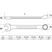 BGS Maul-Ringschlüssel | SW 25 mm | 1075 BGS Maul-Ringschlüssel | SW 25 mm | 1075