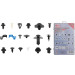 BGS Kfz-Befestigungsclip-Sortiment für Mazda | 475-tlg | 9050 BGS Kfz-Befestigungsclip-Sortiment für Mazda | 475-tlg | 9050