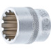 BGS Steckschlüssel-Einsatz Gear Lock | Antrieb Innenvierkant 10 mm (3/8"""") | SW 19 mm | 10319 BGS Steckschlüssel-Einsatz Gear Lock | Antrieb Innenvierkant 10 mm (3/8"""") | SW 19 mm | 10319