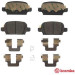 BREMBO Bremsklötze HA | OPEL Corsa Tigra 00-10 | P 59 037 BREMBO Bremsklötze HA | OPEL Corsa Tigra 00-10 | P 59 037