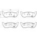 BREMBO Bremsklötze HA | FORD USA EXPLORER 98 | P 24 068