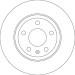 Bremsscheibe Vw T. A4 2.0 | DF4756