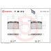 BREMBO Bremsklötze VA | IVECO Daily 91 | P A6 012 BREMBO Bremsklötze VA | IVECO Daily 91 | P A6 012