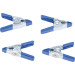 BGS Mini-Metall-Leimzwingen-Satz | 50 mm | 4-tlg | 59804 BGS Mini-Metall-Leimzwingen-Satz | 50 mm | 4-tlg | 59804