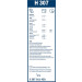 BOSCH | Wischerblatt H307 | Twin Standard | 3397011429