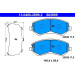 Bremsbelagsatz Chrysler P. Voyager 2.4-3.8 00-08 | 13.0460-2899.2 Bremsbelagsatz Chrysler P. Voyager 2.4-3.8 00-08 | 13.0460-2899.2