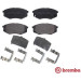 BREMBO Bremsklötze VA | HYUNDAI ix20 10 | P 30 055 BREMBO Bremsklötze VA | HYUNDAI ix20 10 | P 30 055