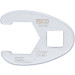 BGS Hahnenfußschlüssel | Antrieb Innenvierkant 12,5 mm (1/2"""") | SW 25 mm | 1757-25