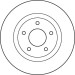 Bremsscheibe Jeep P. Compass/Patriot 2.0-2.4 06 | DF4932
