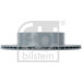 FEBI BILSTEIN Bremsscheibe | 170752 FEBI BILSTEIN Bremsscheibe | 170752