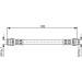 Bremsschlauch HA | AUDI 80,A4 Quattro 91 | 1987476458 Bremsschlauch HA | AUDI 80,A4 Quattro 91 | 1987476458