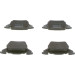 Bremsklötze | MERCEDES | 0 986 460 002 Bremsklötze | MERCEDES | 0 986 460 002