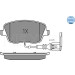 Bremsbelagsatz Sitz P. Ibiza 02- Mit Sensor | 025 235 8118/W Bremsbelagsatz Sitz P. Ibiza 02- Mit Sensor | 025 235 8118/W