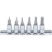 BGS Bit-Einsatz-Satz | Antrieb Innenvierkant 6,3 mm (1/4"""") | Innensechskant 1,5 - 6 mm | 6-tlg | 5151 BGS Bit-Einsatz-Satz | Antrieb Innenvierkant 6,3 mm (1/4"""") | Innensechskant 1,5 - 6 mm | 6-tlg | 5151