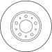 Bremsscheibe Volvo P. S70/S90/V | DF2671 Bremsscheibe Volvo P. S70/S90/V | DF2671