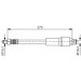 Bremsschlauch HA | BMW E38 94 | 1987476649 Bremsschlauch HA | BMW E38 94 | 1987476649