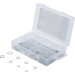 BGS Federringe- / Unterlegscheiben-Sortiment | Ø 4 - 8 mm | 250-tlg | 98073 BGS Federringe- / Unterlegscheiben-Sortiment | Ø 4 - 8 mm | 250-tlg | 98073