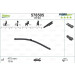 VALEO HydroConnect Front LHD 48cm | Golf V, Polo, Golf VI | 578505 VALEO HydroConnect Front LHD 48cm | Golf V, Polo, Golf VI | 578505