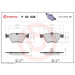 BREMBO Bremsklötze VA | CHRYSLER MERCEDES E-Klasse 97-05 | P 50 026 BREMBO Bremsklötze VA | CHRYSLER MERCEDES E-Klasse 97-05 | P 50 026