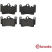 BREMBO Bremsklötze HA | AUDI Q7 VW Touareg 07 | P 85 070 BREMBO Bremsklötze HA | AUDI Q7 VW Touareg 07 | P 85 070