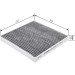 Aktivkohlefilter | RENAULT Twingo,SMART 14 | 1987435544 Aktivkohlefilter | RENAULT Twingo,SMART 14 | 1987435544