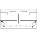 EXIDE Starterbatterie | EA1000