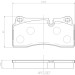 BREMBO Bremsklötze HA | BMW | P 06 111 BREMBO Bremsklötze HA | BMW | P 06 111