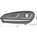 Osram | Scheinwerfer LEDriving XENARC BLACK für Golf VI LED-Tagfahrlicht und D8S Xenon 2 St | LEDHL102-BK LHD Osram | Scheinwerfer LEDriving XENARC BLACK für Golf VI LED-Tagfahrlicht und D8S Xenon 2 St | LEDHL102-BK LHD