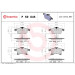 BREMBO Bremsklötze Xtra VA | OPEL Asta, Corsa, Meriva 98-17 | P 59 045X BREMBO Bremsklötze Xtra VA | OPEL Asta, Corsa, Meriva 98-17 | P 59 045X