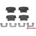 BREMBO Bremsklötze HA | CHRYSLER 300 C 04 | P 23 175 BREMBO Bremsklötze HA | CHRYSLER 300 C 04 | P 23 175