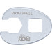 BGS Hahnenfußschlüssel | Antrieb Innenvierkant 10 mm (3/8"""") | SW 11 mm | 1756-11 BGS Hahnenfußschlüssel | Antrieb Innenvierkant 10 mm (3/8"""") | SW 11 mm | 1756-11