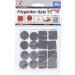 BGS Filzgleiter-Satz | braun | 32-tlg | 80863 BGS Filzgleiter-Satz | braun | 32-tlg | 80863