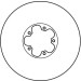 Bremsscheibe Ford P. Transit 00 | DF4217 Bremsscheibe Ford P. Transit 00 | DF4217