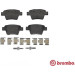 BREMBO Bremsklötze HA | PEUGEOT 207 06-15 | P 61 100 BREMBO Bremsklötze HA | PEUGEOT 207 06-15 | P 61 100