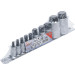 BGS Bit-Einsatz-Satz | extra kurz | Innensechskant 4 - 19 mm | 10-tlg | 5099 BGS Bit-Einsatz-Satz | extra kurz | Innensechskant 4 - 19 mm | 10-tlg | 5099